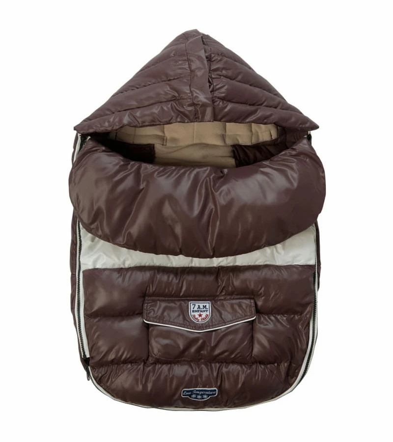 7 A.M. Enfant Baby Shield Footmuff, Small - Marron Glace 1 7 A.M. Enfant Baby Shield Footmuff, Small - Marron Glace