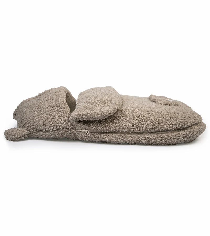 7 A.M. Enfant BebePOD Footmuff - Teddy - Oatmeal Teddy (0-9m) 3 7 A.M. Enfant BebePOD Footmuff - Teddy - Oatmeal Teddy (0-9m) - Image 3