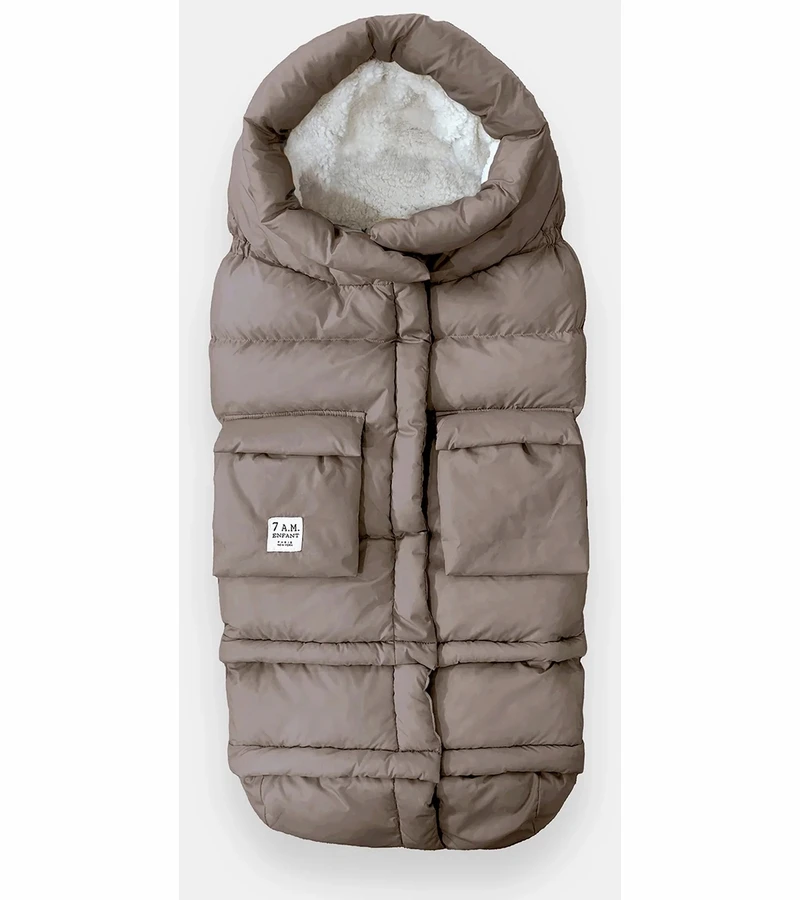 7 A.M. Enfant Blanket 212 Evolution Footmuff - Chestnut 1 7 A.M. Enfant Blanket 212 Evolution Footmuff - Chestnut