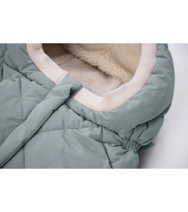 7 A.M. Enfant Blanket 212 Evolution Footmuff - Mirage Blue Quilted 6 7 A.M. Enfant Blanket 212 Evolution Footmuff - Mirage Blue Quilted - Image 6