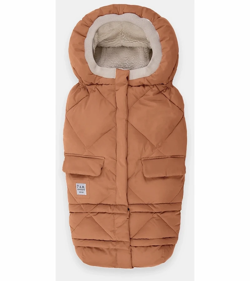 7 A.M. Enfant Blanket 212 Evolution Footmuff - Spice Quilted 1 7 A.M. Enfant Blanket 212 Evolution Footmuff - Spice Quilted