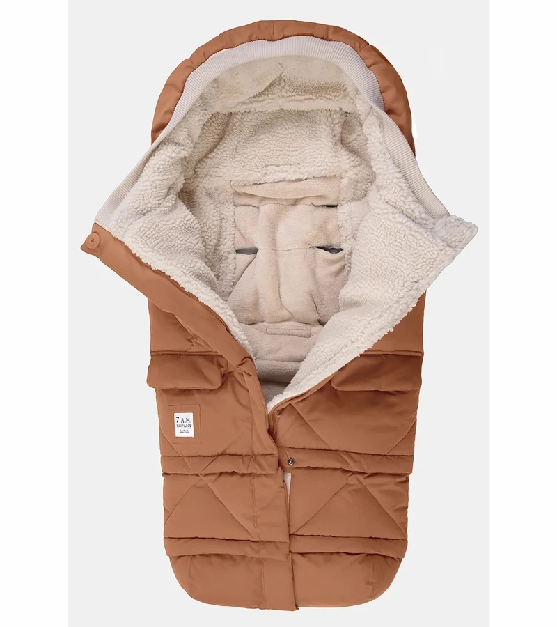 7 A.M. Enfant Blanket 212 Evolution Footmuff - Spice Quilted 3 7 A.M. Enfant Blanket 212 Evolution Footmuff - Spice Quilted - Image 3