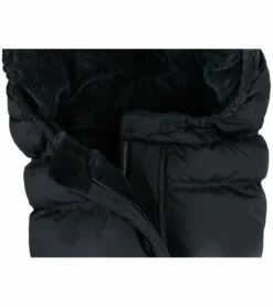 7 A.M. Enfant Blanket 212 Evolution Plush Footmuff - Black Plush -Britax || Graco || Maxi-Cosi Shop 7 a m enfant blanket 212 evolution plush footmuff black plush 76