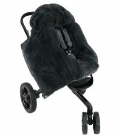 7 A.M. Enfant Blanket 212 Evolution Plush Footmuff - Black Plush -Britax || Graco || Maxi-Cosi Shop 7 a m enfant blanket 212 evolution plush footmuff black plush 77