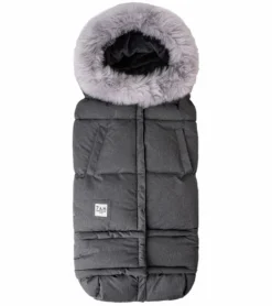 7 A.M. Enfant Blanket 212 Evolution Tundra Footmuff - Heather Grey Dark