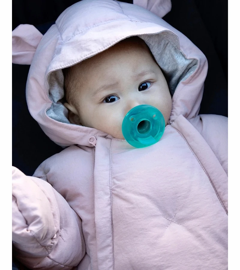 7 A.M. Enfant Bunting Bebe - Airy - Whisper White (0-3M) 2 7 A.M. Enfant Bunting Bebe - Airy - Whisper White (0-3M) - Image 2