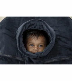 7 A.M. Enfant Cocoon Car Seat Cover - Black Velour -Britax || Graco || Maxi-Cosi Shop 7 a m enfant cocoon car seat cover black velour 79