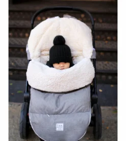 7 A.M. Enfant LambPOD Footmuff, Medium/Large (18M-3T) - Heather Grey -Britax || Graco || Maxi-Cosi Shop 7 a m enfant lambpod footmuff medium large 18m 3t heather grey 95