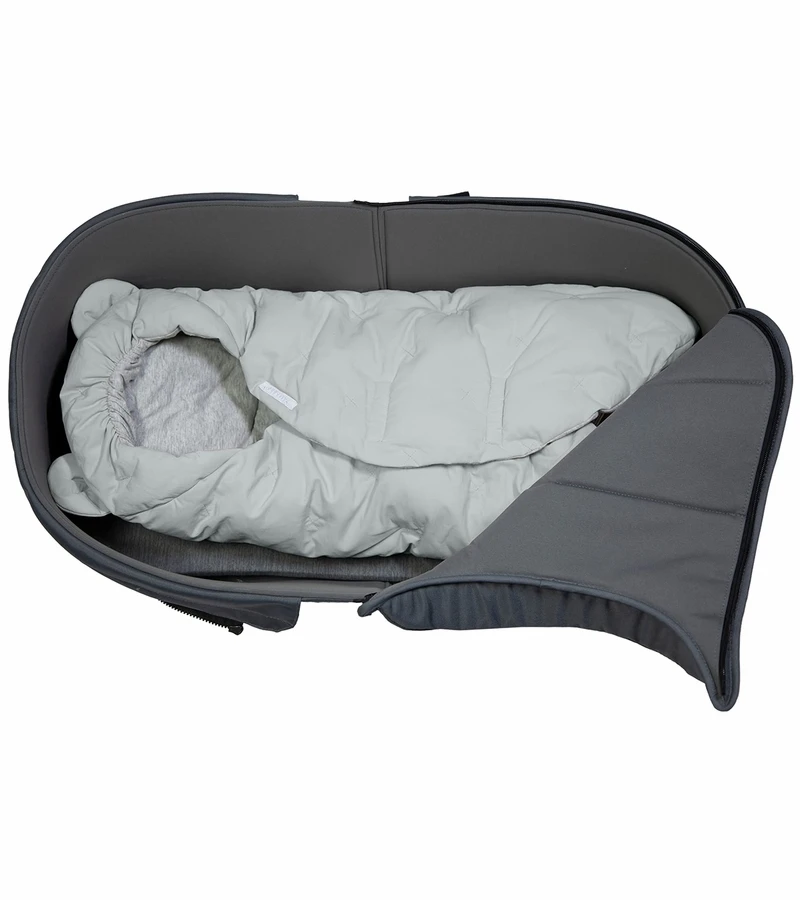 7 A.M. Enfant Nido Bebe Airy Infant Wrap - Bondi Blue (0-6m) 5 7 A.M. Enfant Nido Bebe Airy Infant Wrap - Bondi Blue (0-6m) - Image 5