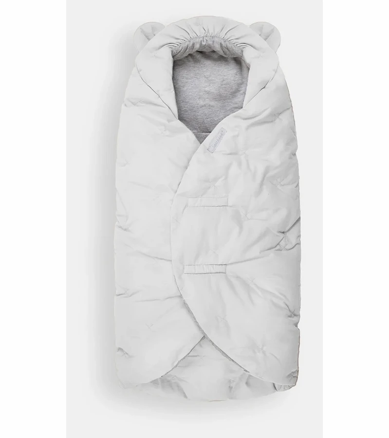 7 A.M. Enfant Nido Bebe Airy Infant Wrap - Whisper White (0-6M) 1 7 A.M. Enfant Nido Bebe Airy Infant Wrap - Whisper White (0-6M)