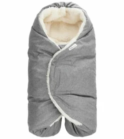 7 A.M. Enfant Nido Cloud Heavyweight Infant Wrap - Core - Heather Grey (0-6m)