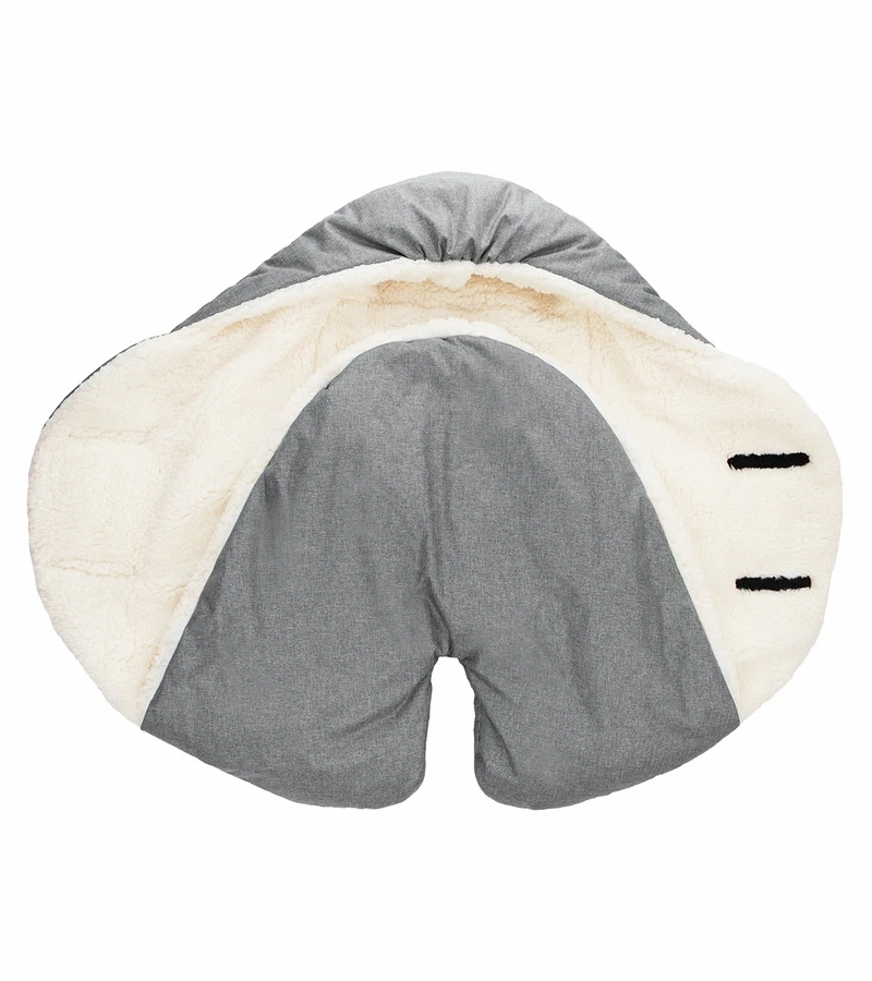 7 A.M. Enfant Nido Cloud Heavyweight Infant Wrap - Core - Heather Grey (0-6m) 3 7 A.M. Enfant Nido Cloud Heavyweight Infant Wrap - Core - Heather Grey (0-6m) - Image 3