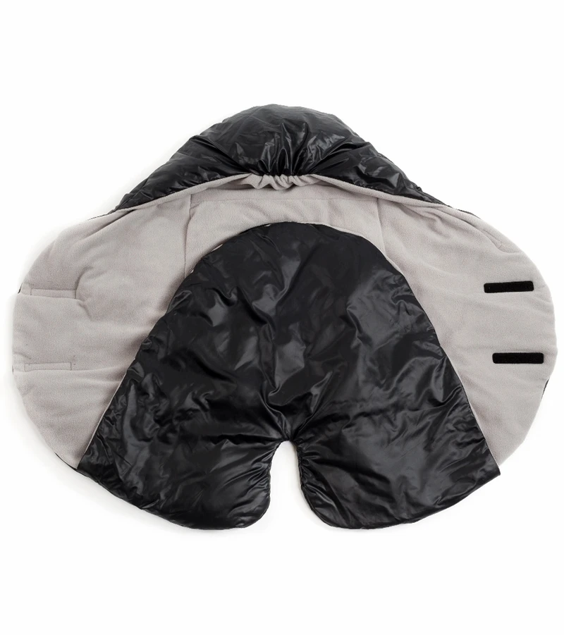 7 A.M. Enfant Nido Quilted Wrap, Small - Black 3 7 A.M. Enfant Nido Quilted Wrap, Small - Black - Image 3