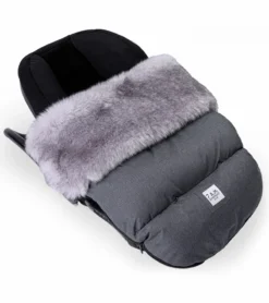 7 A.M. Enfant Plushpod Footmuff - Tundra - Heather Grey Dark - Arctic Faux Fur (18m-3T) 9 7 A.M. Enfant Plushpod Footmuff - Tundra - Heather Grey Dark - Arctic Faux Fur (18m-3T) -Britax || Graco || Maxi-Cosi Shop 7 a m enfant plushpod footmuff tundra heather grey dark arctic faux fur 18m 3t 94