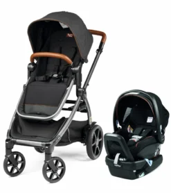 Agio By Peg Perego Z4 + Primo Viaggio 4-35 Nido Travel System - Black