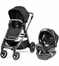 Agio By Peg Perego Z4 + Primo Viaggio 4-35 Nido Travel System - Black Pearl