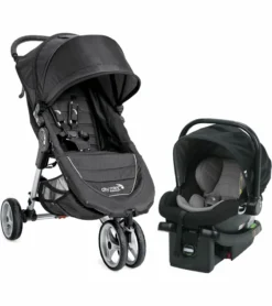Baby Jogger City Mini Travel System - Black/Gray