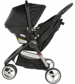 Baby Jogger City Mini Travel System - Black/Gray -Britax || Graco || Maxi-Cosi Shop baby jogger city mini travel system black gray 220