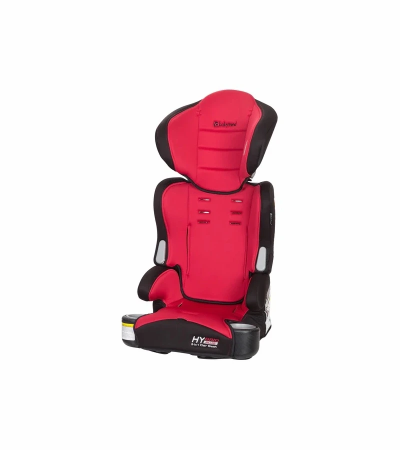 Baby Trend Hybrid Plus 3-in-1 Booster Car Seat - Wagon Red 2 Baby Trend Hybrid Plus 3-in-1 Booster Car Seat - Wagon Red - Image 2