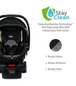BOB Alterrain Jogging Stroller + Britax B-Safe Ultra Gen1 Infant Car Seat Travel System Bundle - Melange Gray/StayClean Gray -Britax || Graco || Maxi-Cosi Shop bob alterrain jogging stroller britax b safe ultra gen1 infant car seat travel system bundle melange gray stayclean gray 175