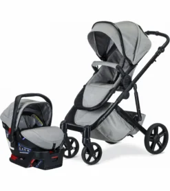 Britax 2018 B-Ready & B-Safe Ultra Travel System Bundle - Nanotex (Moisture, Odor, And Stain Resistant Fabric)
