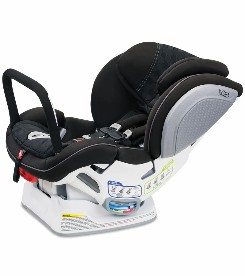 Britax Advocate ClickTight Anti-Rebound Bar Convertible Car Seat - Circa 1 Britax Advocate ClickTight Anti-Rebound Bar Convertible Car Seat - Circa