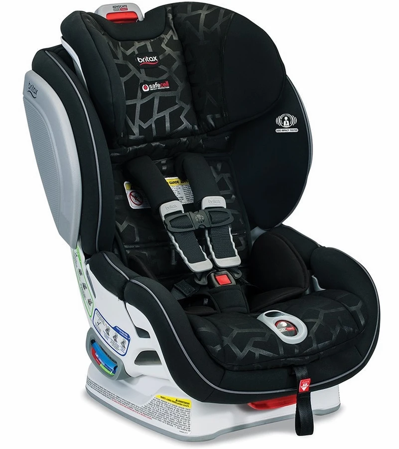 Britax Advocate ClickTight Anti-Rebound Bar Convertible Car Seat - Mosaic 3 Britax Advocate ClickTight Anti-Rebound Bar Convertible Car Seat - Mosaic - Image 3