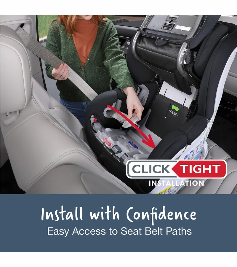 Britax Advocate ClickTight Convertible Car Seat - Blue Ombre (SafeWash) 6 Britax Advocate ClickTight Convertible Car Seat - Blue Ombre (SafeWash) - Image 6