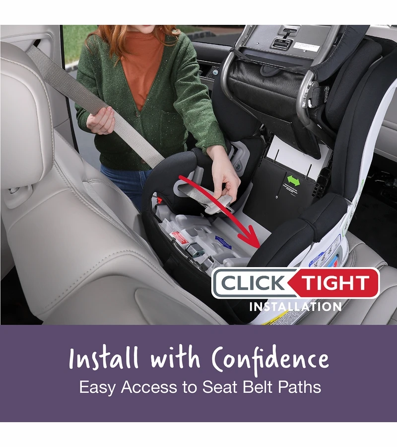 Britax Advocate ClickTight Convertible Car Seat - Purple Ombre (SafeWash) 6 Britax Advocate ClickTight Convertible Car Seat - Purple Ombre (SafeWash) - Image 6