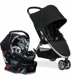 Britax B-Agile 3 & B-Safe 35 Elite Travel System - Cowmooflage