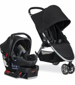 Britax B-Agile 3 & B-Safe 35 Elite Travel System - Domino