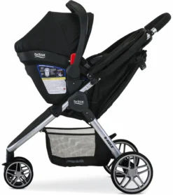 Britax B-Agile 3 & B-Safe 35 Travel System - Black 8 Britax B-Agile 3 & B-Safe 35 Travel System - Black -Britax || Graco || Maxi-Cosi Shop britax b agile 3 b safe 35 travel system black 250