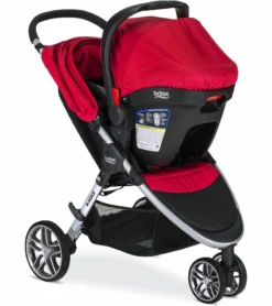 Britax B-Agile 3 & B-Safe 35 Travel System - Red 8 Britax B-Agile 3 & B-Safe 35 Travel System - Red -Britax || Graco || Maxi-Cosi Shop britax b agile 3 b safe 35 travel system red 232