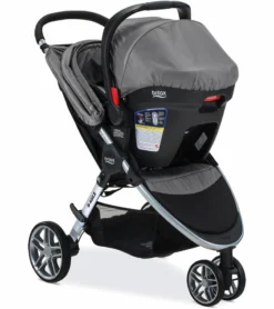 Britax B-Agile 3 & B-Safe 35 Travel System - Steel 8 Britax B-Agile 3 & B-Safe 35 Travel System - Steel -Britax || Graco || Maxi-Cosi Shop britax b agile 3 b safe 35 travel system steel 66