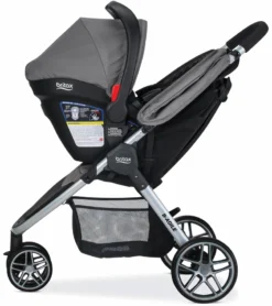 Britax B-Agile 3 & B-Safe 35 Travel System - Steel 9 Britax B-Agile 3 & B-Safe 35 Travel System - Steel -Britax || Graco || Maxi-Cosi Shop britax b agile 3 b safe 35 travel system steel 67