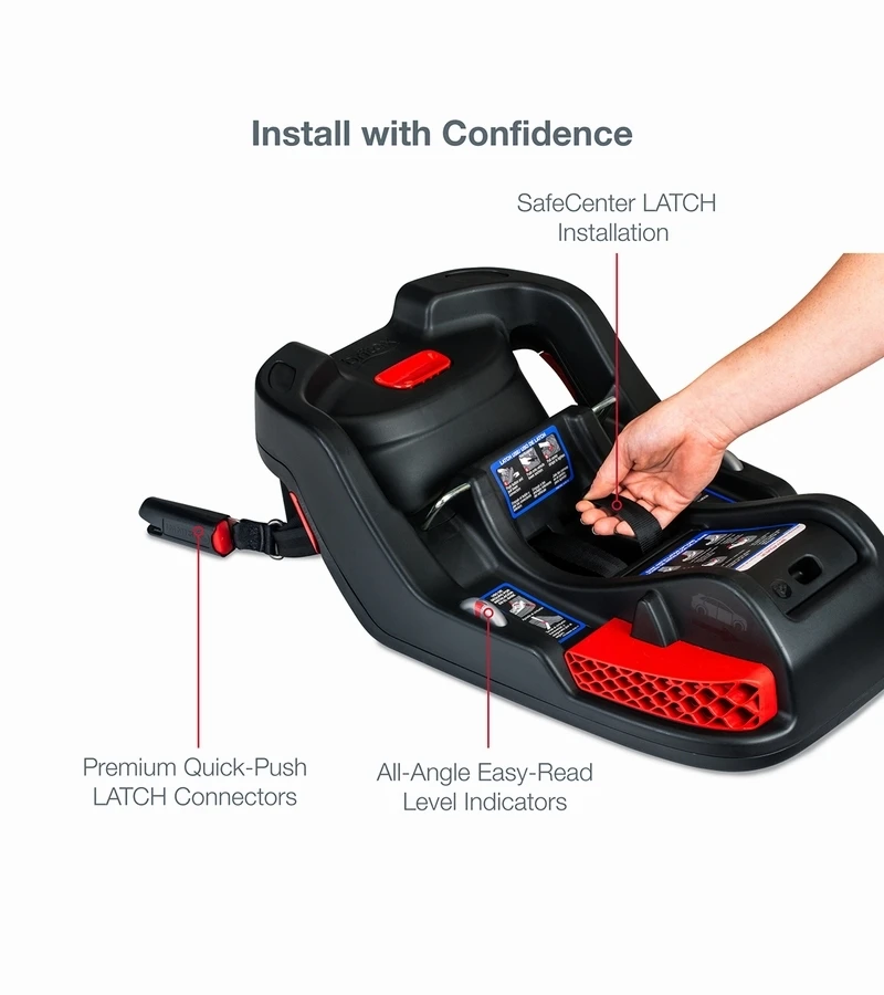 Britax B-Agile 3 & B-Safe Gen2 Travel System Bundle - Black / Eclipse Black 7 Britax B-Agile 3 & B-Safe Gen2 Travel System Bundle - Black / Eclipse Black - Image 7