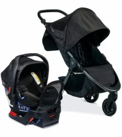 Britax B-Free & B-Safe Gen2 FlexFit+ Travel System - Midnight