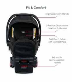 Britax B-Free & B-Safe Gen2 FlexFit+ Travel System - Midnight 12 Britax B-Free & B-Safe Gen2 FlexFit+ Travel System - Midnight -Britax || Graco || Maxi-Cosi Shop britax b free b safe gen2 flexfit travel system midnight 342