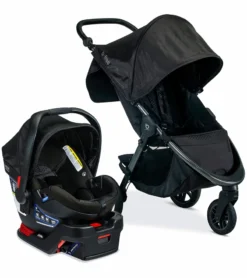 Britax B-Free & B-Safe Gen2 FlexFit Travel System - Midnight