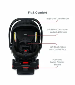 Britax B-Free & B-Safe Gen2 FlexFit Travel System - Midnight 12 Britax B-Free & B-Safe Gen2 FlexFit Travel System - Midnight -Britax || Graco || Maxi-Cosi Shop britax b free b safe gen2 flexfit travel system midnight 351