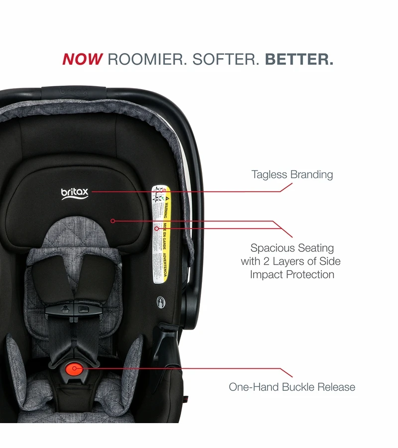 Britax B-Free & B-Safe Gen2 FlexFit Travel System - Vibe 2 Britax B-Free & B-Safe Gen2 FlexFit Travel System - Vibe - Image 2