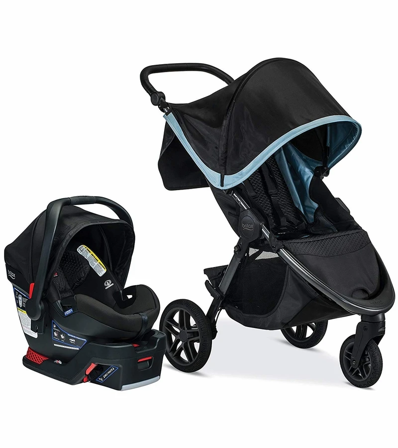 Britax B-Free & B-Safe Ultra Travel System - Frost 2 Britax B-Free & B-Safe Ultra Travel System - Frost - Image 2