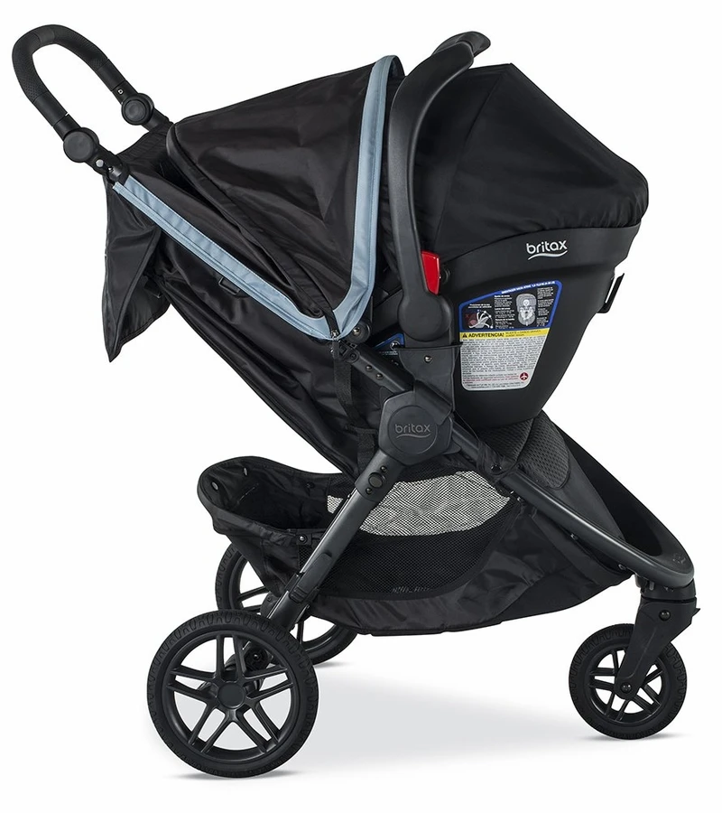Britax B-Free & B-Safe Ultra Travel System - Frost 4 Britax B-Free & B-Safe Ultra Travel System - Frost - Image 4
