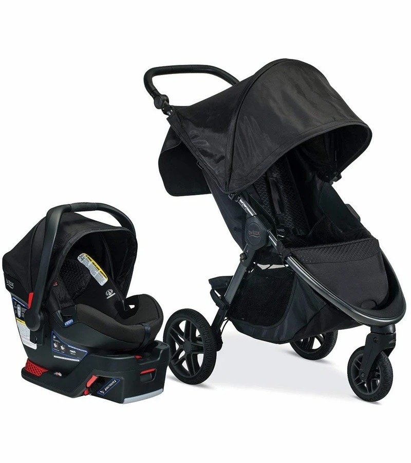 Britax B-Free & B-Safe Ultra Travel System - Midnight 2 Britax B-Free & B-Safe Ultra Travel System - Midnight - Image 2