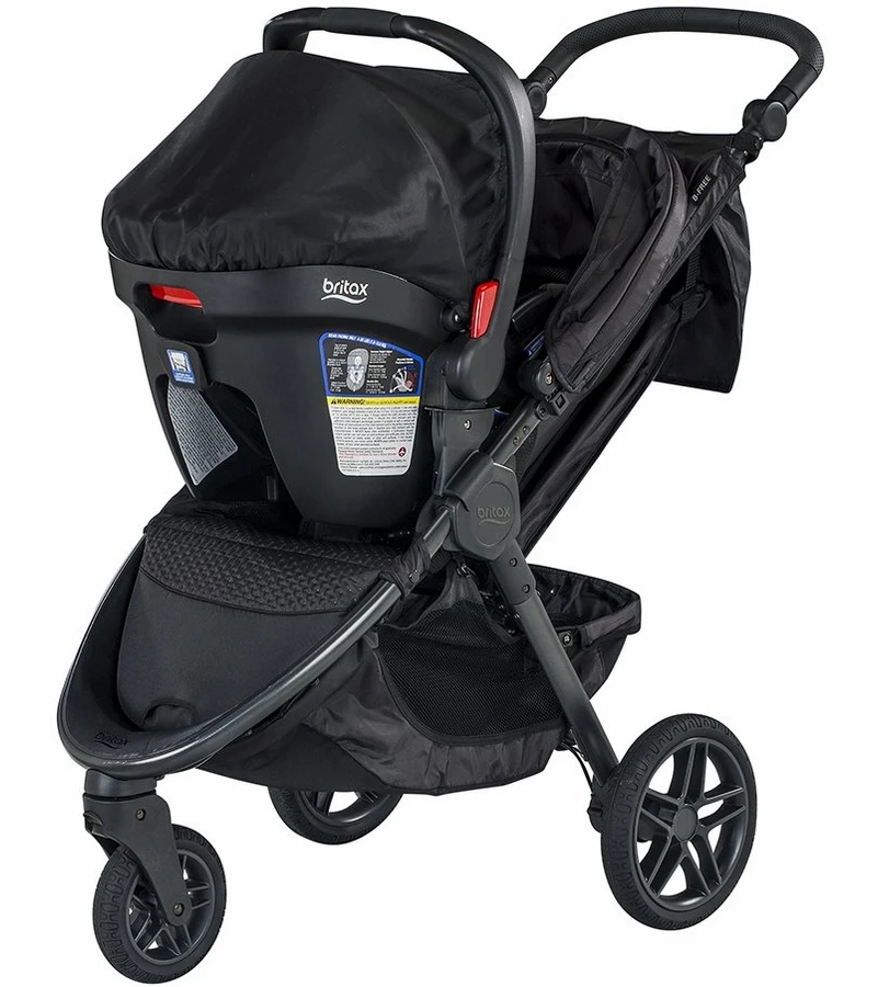Britax B-Free & B-Safe Ultra Travel System - Pewter 3 Britax B-Free & B-Safe Ultra Travel System - Pewter - Image 3