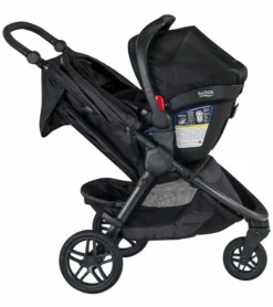 Britax B-Free & B-Safe Ultra Travel System - Pewter 7 Britax B-Free & B-Safe Ultra Travel System - Pewter -Britax || Graco || Maxi-Cosi Shop britax b free b safe ultra travel system midnight 95