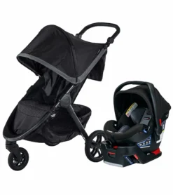 Britax B-Free & B-Safe Ultra Travel System - Pewter