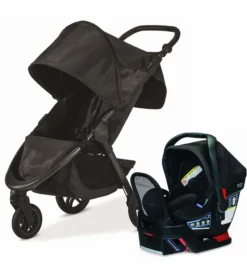 Britax B-Free + Endeavours Travel System - Midnight/Circa