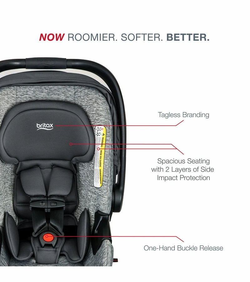 Britax B-Free Sport & B-Safe Gen2 FlexFit+ Travel System - Asher 2 Britax B-Free Sport & B-Safe Gen2 FlexFit+ Travel System - Asher - Image 2