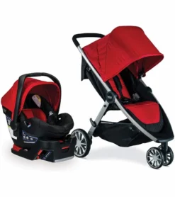 Britax B-Lively & B-Safe 35 Travel System - Cardinal